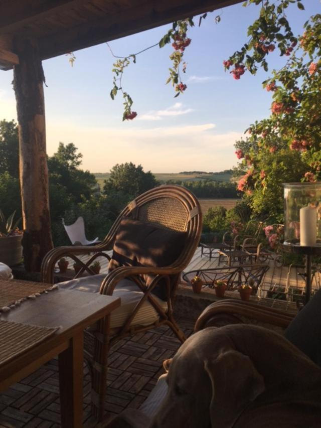 Chez Brown Bed and Breakfast Saint-Thomas-de-Cônac Eksteriør billede